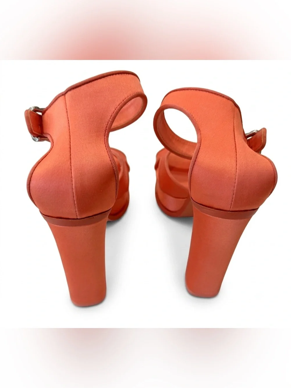 Alexander McQueen bold coral